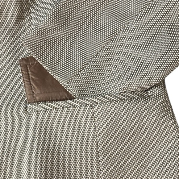 Giorgio Sant'Angelo Tan 3 Button Classic Blazer - Picture 5 of 13